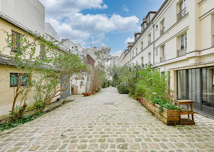Appartement L'Oasis Parisien - 2 pers - Métro Oberkampf